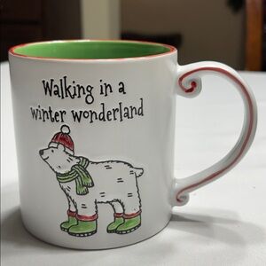 EUC Spectrum 20oz. “Holiday walking dog” mug